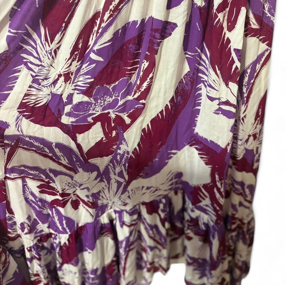 Intimately Free People Purple and White Floral Maxi Dress - Picture 5 of 8
